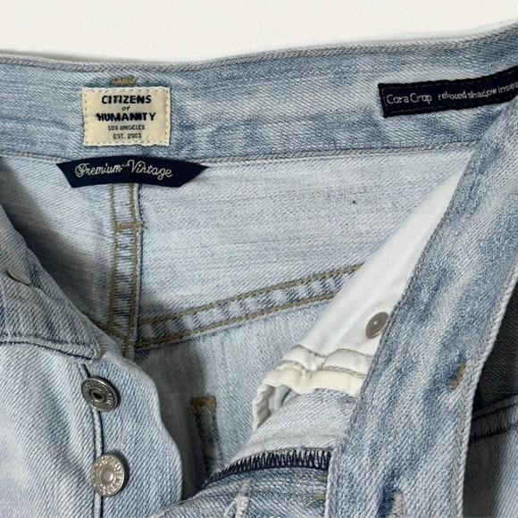 Citizens of Humanity Cora Crop Relaxed Shadow Inseam - Picture 13 of 13